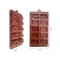 Forma din Silicon, Model Cifre pentru Ciocolata de Casa, Bomboane, Jeleuri sau Cuburi de Gheata, CBD CORAL BEST DEALS 21 cm 11 cm 1.5 cm Maro 1