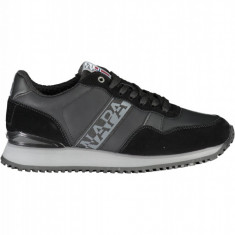 Pantofi sport barbati cu imprimeu cu logo negru, 42