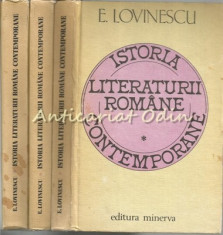 Istoria Literaturii Romane Contemporane I-III - Eugen Lovinescu foto