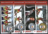 Romania 2021 - medalii olimpice, serie stampilata