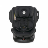 Scaun auto Aviator isofix 0-36 kg rotativ 360 grade black, Lorelli