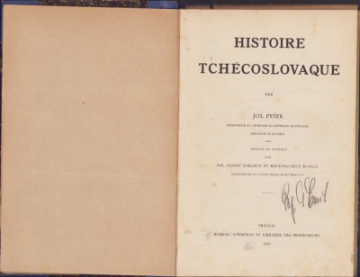 HST C340 Histoire tchecoslovaque 1925 Jos. Pesek foto