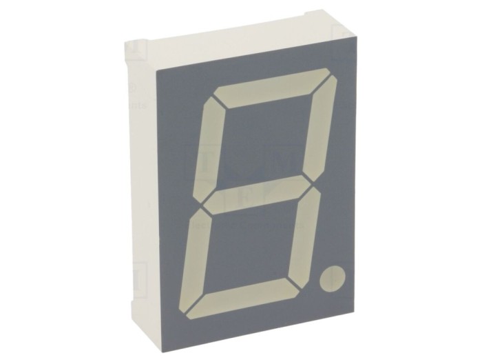 Afișaj LED 7 Segmente Roșu/Verde 38mm