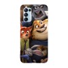 Husa compatibila cu Oppo Find X5, Viceversa, model Zootopia characters, Silicon, TPU, Transparent, Carcasa