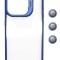 Husa Protectie din Policarbonat cu stativ si protectie camere, pentru iPhone 11 Pro Max, Albastru