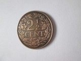 Olanda 2 1/2 Cent 1929 UNC, Europa, Bronz