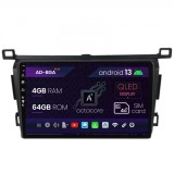 Navitatie Toyota RAV4 (2013-2018), Android 13, A-Octacore 4GB RAM + 64GB ROM, 9 Inch - AD-BGA9004+AD-BGRKIT092