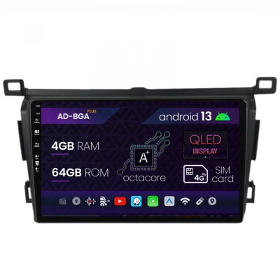 Navitatie Toyota RAV4 (2013-2018), Android 13, A-Octacore 4GB RAM + 64GB ROM, 9 Inch - AD-BGA9004+AD-BGRKIT092 foto