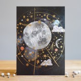 Felicitare - One in a Million Stars &amp; Moon | Louise Tiler Designs