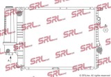 Radiator BMW Seria 5 E39 95-03, motor: 2.0 R6, 2.5 R6, 2.8 R6, 521x435x34, SRLine, Aluminiu/ Plastic brazat, 1427153; 17111427153
