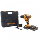 Autofiletanta cu acumulatori RotorRPA18, 18 V, cuplu 27 Nm, doua trepte de viteza