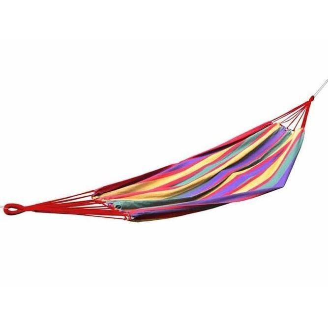 Hamac bumbac, multicolor, max 120 kg, 180x85 cm