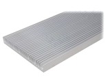 Radiator SEIFERT ELECTRONIC extrudat cu aripioare, L: 1000mm, W: 250mm