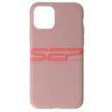 Husa iPhone 11 Pro Silicon Matte Pink Sand Premium