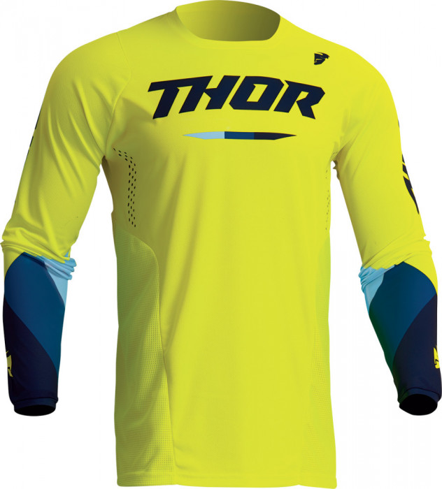 Tricou atv/cross copii Thor Pulse Tactic, culoare galben fluo, marime S Cod Produs: MX_NEW 29122193PE