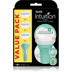 Wilkinson Sword Intuition 2 in 1 Sensitive Care aparat de ras + rezervă 5 pc