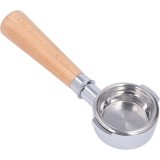 Produse de cafea Tnfeeon, portafiltru fără fund de 54mm compatibil cu mașina de 54mm, portafiltru fără fund cu 2 urechi și m&acirc;nă cu ecran filtru cu un
