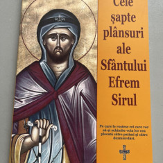 Cele sapte plansuri ale Sfantului Efrem Sirul, editura Bizantina