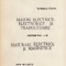Masuri electrice, electronice si traductoare, Partea a II-a - Masurari electrice si magnetice (Pentru uzul studentilor)