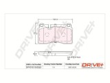 Dr!ve+ DP1010.10.0533 set placute frana,frana disc
