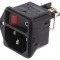 Conector Alimentare AC 15A 250V IEC 60320