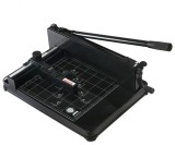 Ghilotina manuala profesionala A4, 400 coli, heavy duty, ghidaj, marcaje, sistem fixare, Bright Office