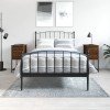 VidaXL Noptiere, 2 buc., stejar maro, 32x42x70 cm, lemn compozit