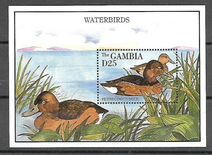 GAMBIA 1995 FAUNA PASARI RATE