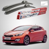 Cumpara ieftin Ștergătoare Kia Pro Ceed II JD 2013-prezent | Set Față Flat &ndash; TeamCar&reg;