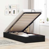 VidaXL Cadru de pat otoman fără saltea Negru 80x200 cm catifea 3310927