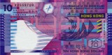 Hong Kong 10 Dolari 01.01.2005 - Hartie, P-400 UNC !!!