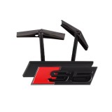 Emblema S5 grila fata Audi Sline, Negru