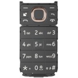 Tastatura Latina HMD 2660 Flip, Neagra, Service Pack 5010001153SH0