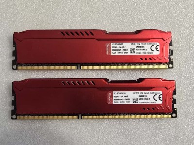 Kit memorie RAM desktop Kingston HyperX FURY 8GB (2x4GB) DDR3 1866MHz HX318C10FRK2/8 foto