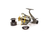 Mulineta Crap Diamant Alb KT6000 Baitrunner, 10 Rulmenti, Tambur Rezerva, 0.45/150m