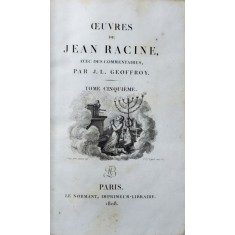 OEUVRES DE JEAN RACINE , TOME CINQUIEME , 1808