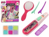 Set Coafura si Vopsire Par - Placa de Indreptat si suvite Colorate in 6 Culori
