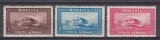 ROMANIA 1928 LP 80 POSTA AERIANA C. RAIU FILIGRAN VERTICAL GUMA ORIGINALA SERIE SARNIERA