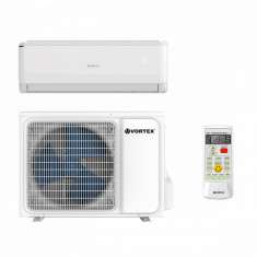 Aparat aer conditionat Vortex VAI-2421FFWR Clasa A++ Capacitate 24.000BTU WiFi Ready Functie anti-fungus Kit instalare inclus Alb foto