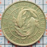 San Marino 5 Euro (Pisces) 2021 UNC - tiraj 16.000 - km 605 - A039, Europa