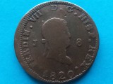 SPANIA-8 MARAVEDIS 1820