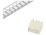 Releu Electromagnetic DPDT 4,5V DC 2A