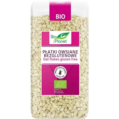 Fulgi de Ovaz Fara Gluten Bio 300 grame Bio Planet foto