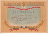 AMS - DIPLOMA STEAGUL ROSU C.F.R. LA CONCURSUL CUPA 23 AUGUST, ANUL 1959, SUCEAVA