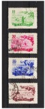 ROMANIA 1955 POMICULTURA SI LEGUMICULTURA , LP 396 SERIE STAMPILATA