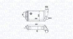 MAGNETI MARELLI 351319205000 Intercooler compresor foto