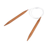 Andrele circulare din bambus pentru tricotat, marime 10 mm, Crisalida