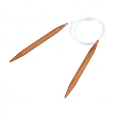Andrele circulare din bambus pentru tricotat, marime 10 mm