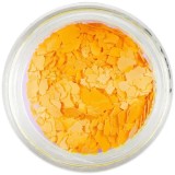 Fulgi de confetti cu o formă nedefinită - galben