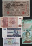 Set 5 bancnote de prin lume adunate (cele din imagini) #60, Europa